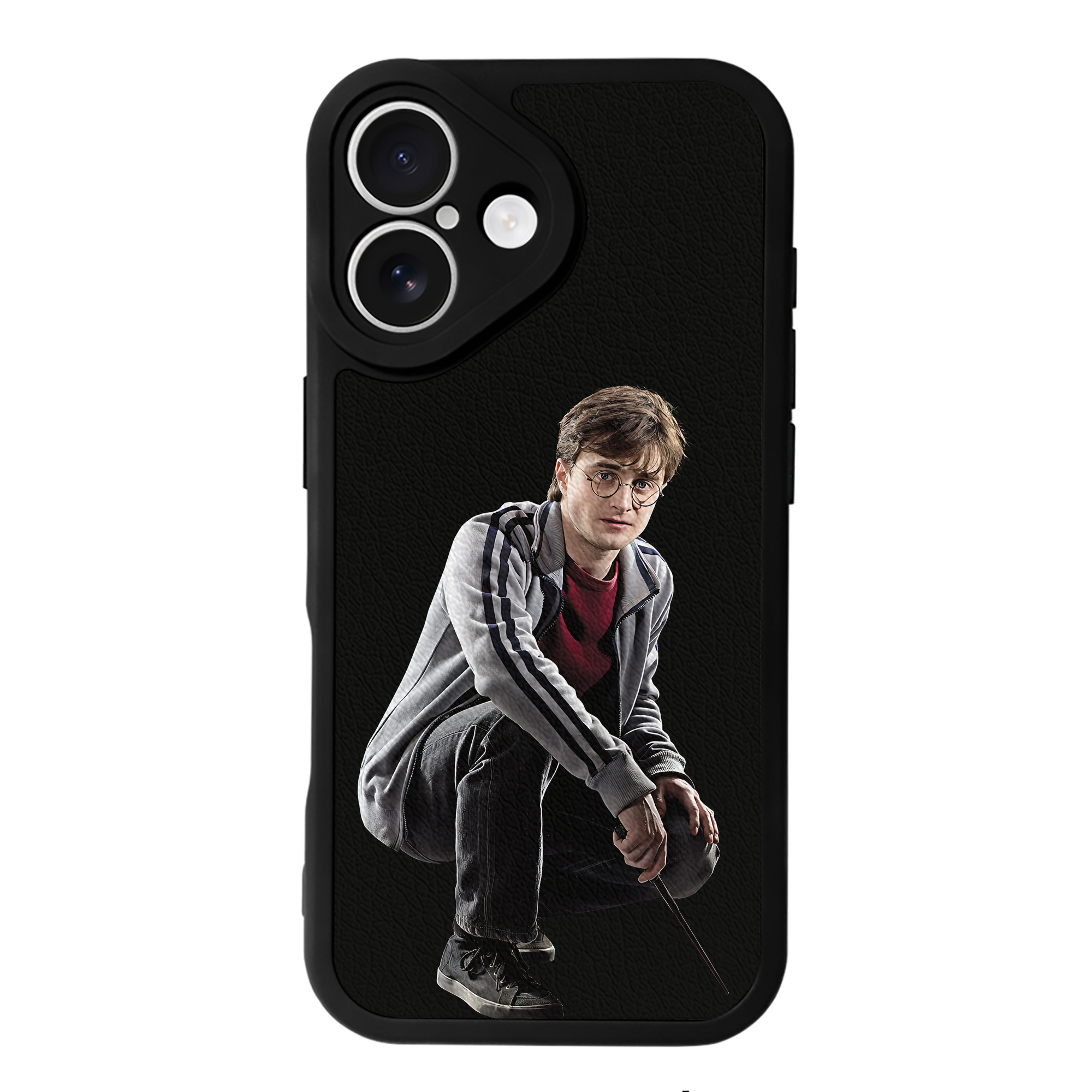 （画像用） Harry Potter ハリー・ポッターシリーズ 【iPhone 16シリーズ対応】シリコンスマホケース（レザー調） 材質：シリコン